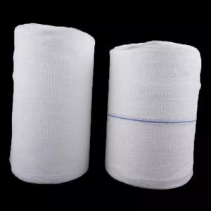 Buy cheap 90cm X 100m Sterile Hydrophilic 100% Cotton Absorbent Medical Cotton Roll Disposable Sterile Gauze Roll product