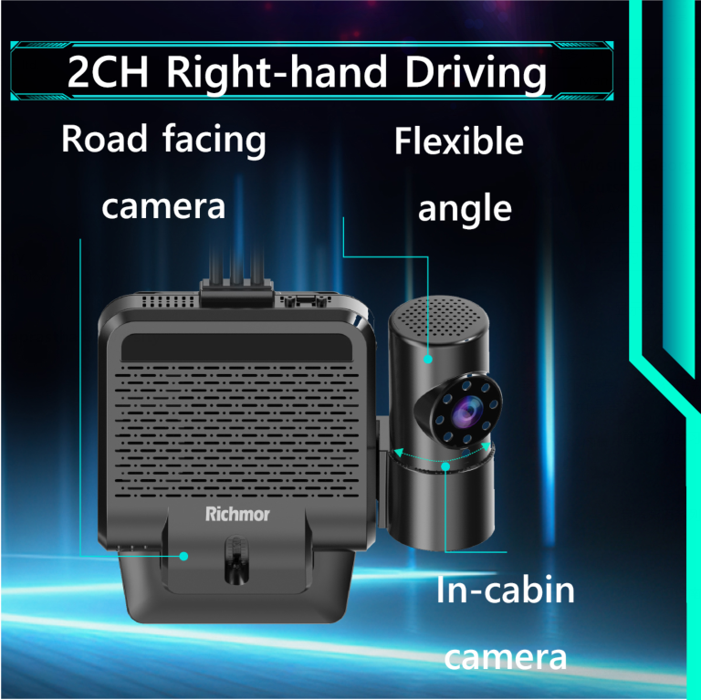 1080P Resolution Richmor Vehicle Driving Recorder Mini DVR Camera for Voice Intercom