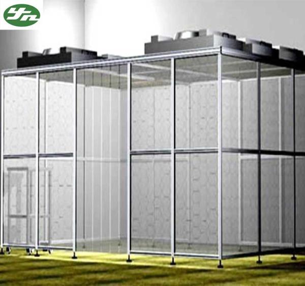 GMP Hardwall Modular Clean Room Booth Provide Installation For Pharmaceutical