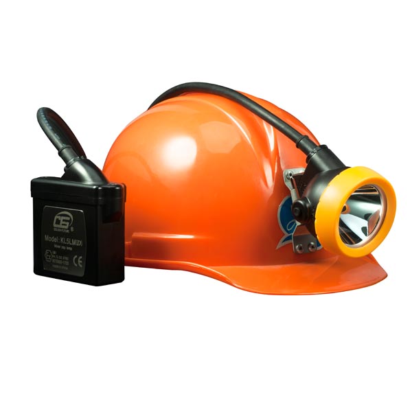 KL5LM(C)/(D) 15000 LUX Miner Cap Lamp With 7.8 Ah Li-Ion Battery