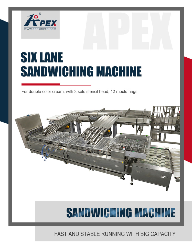 Commercial Biscuit Sandwiching Machine Manufacturer Automated