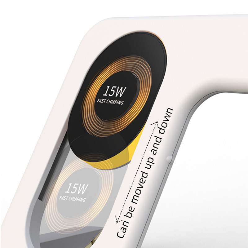 High Quality Fast Charging Station Stand Charger Wireless Charger 4 In 1 For Apple