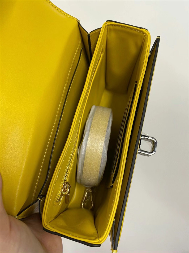 Authentic Crocodile Belly Skin Women Small Orange Purse Lady Chain Handbag Genuine Alligator Leather Female Shoulder Bag