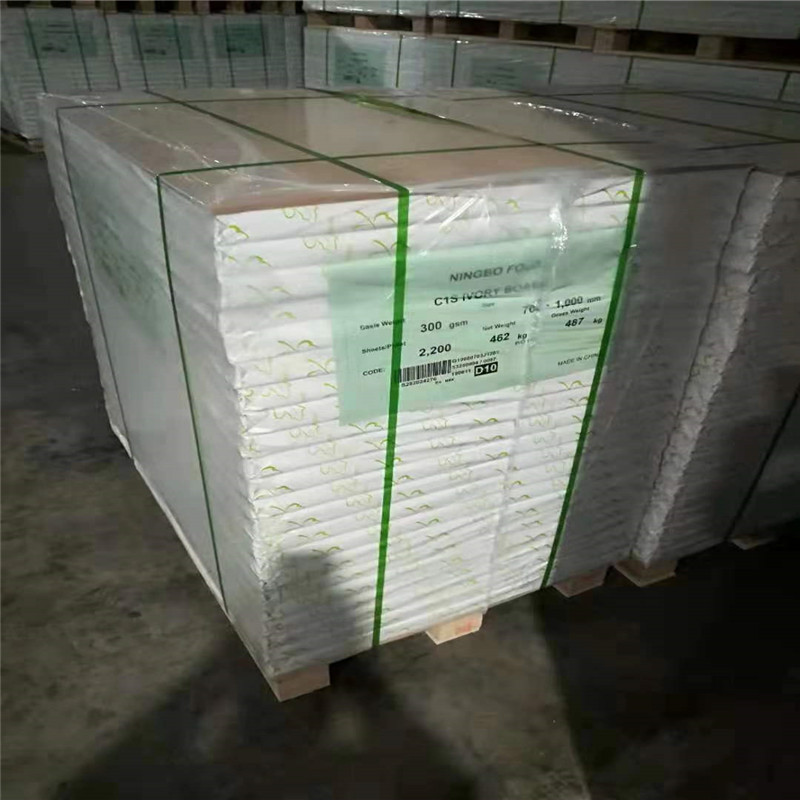 Customizable Packaging Solution Ningbo Fold FBB with White Wood Pulp Material