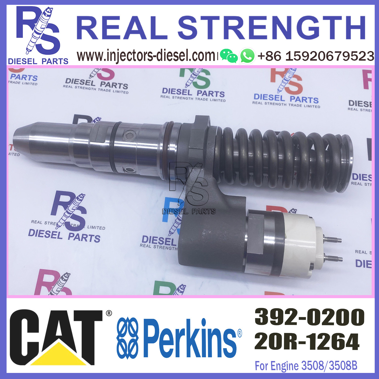3512B E3512B Fuel Injector Assembly 392-0205 211-3024 230-9457 249-0746 386-1769 392-0200