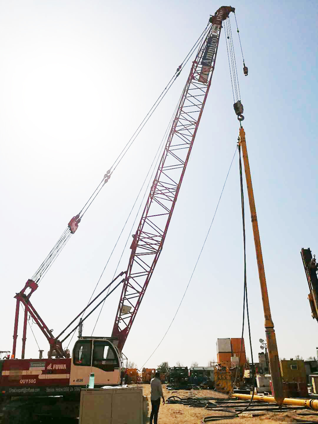 Industrial Construction Vibro Flotation Vibro Replacement Stone Columns Ground Improvement