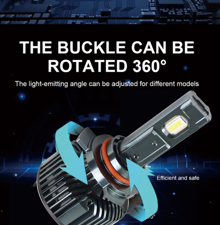 F5 Faro Focos H7 White Headlight Bulbs H4 Lamp 110W High Power Led Head