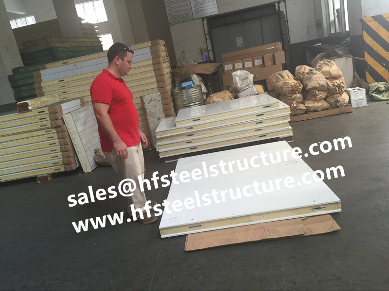 Nontoxic Insulation Sandwich coolroom Panels For Refrigeration Cold Room