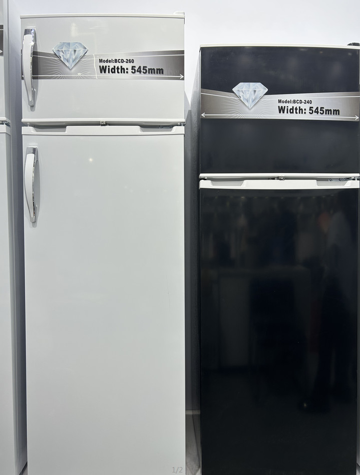New Model Big Capacity Top Freezer Fridge Defrost Home Use Upright Refrigerator Bcd-260