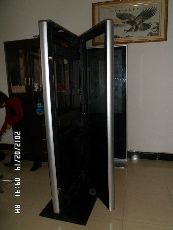 floor stand 49 inch double sided LCD display digital signage advertising kiosk