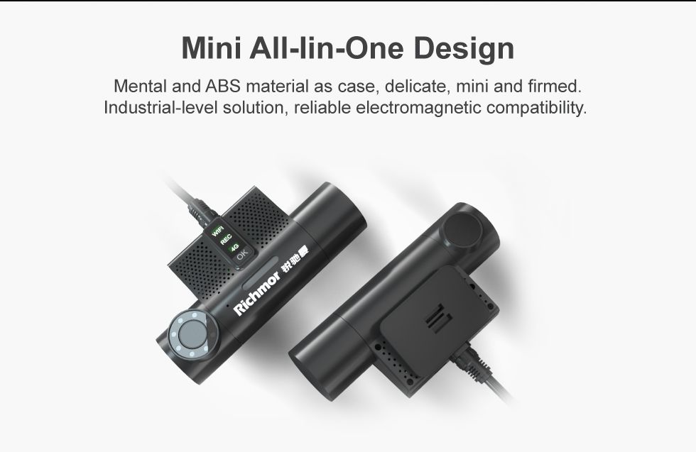 Outlet Car Black Box With Performance H.265 Video Compression Format MicroSD Media Type