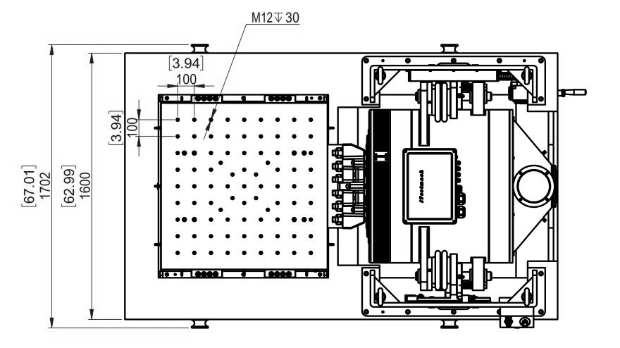 PCB Board 3000kg.F 2.0m/S Vibration Table Test Equipment Lab Testing Machine