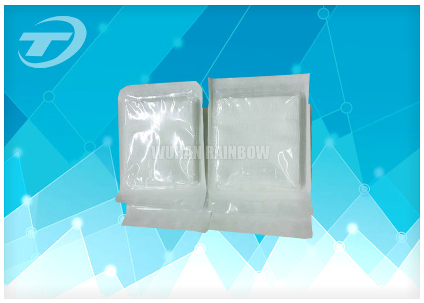 High absorbent medical non woven sterile gauze swabs 7.5*7.5cm-12ply
