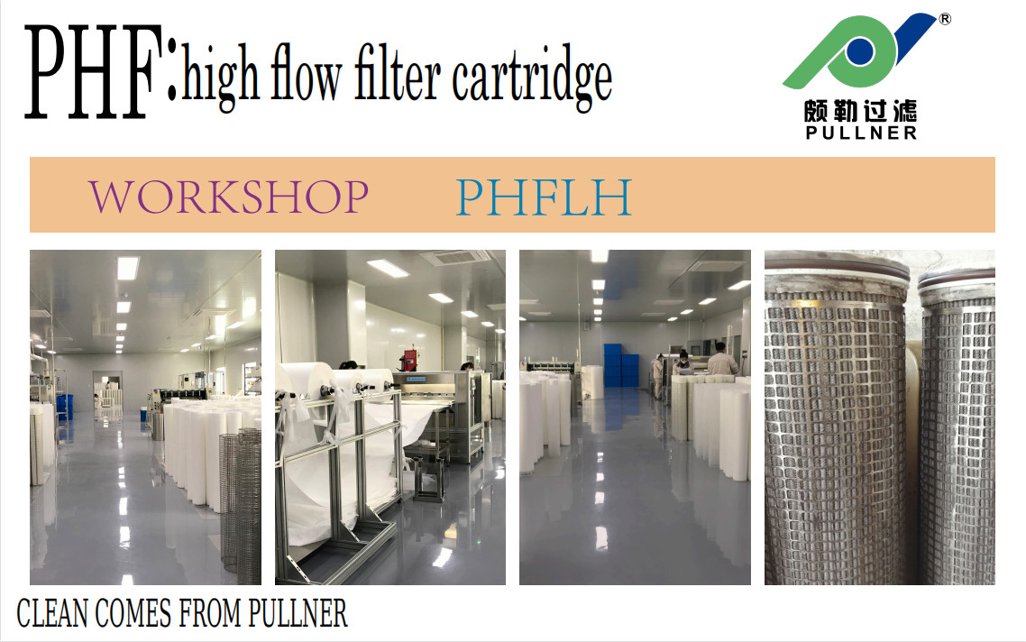 40" High Temperature High Flow Filter Cartridge For Condensate Treatment