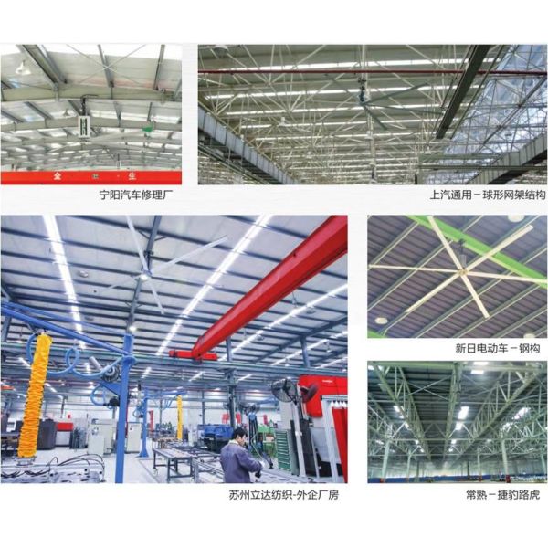 high volume low speed hvls industrial fans