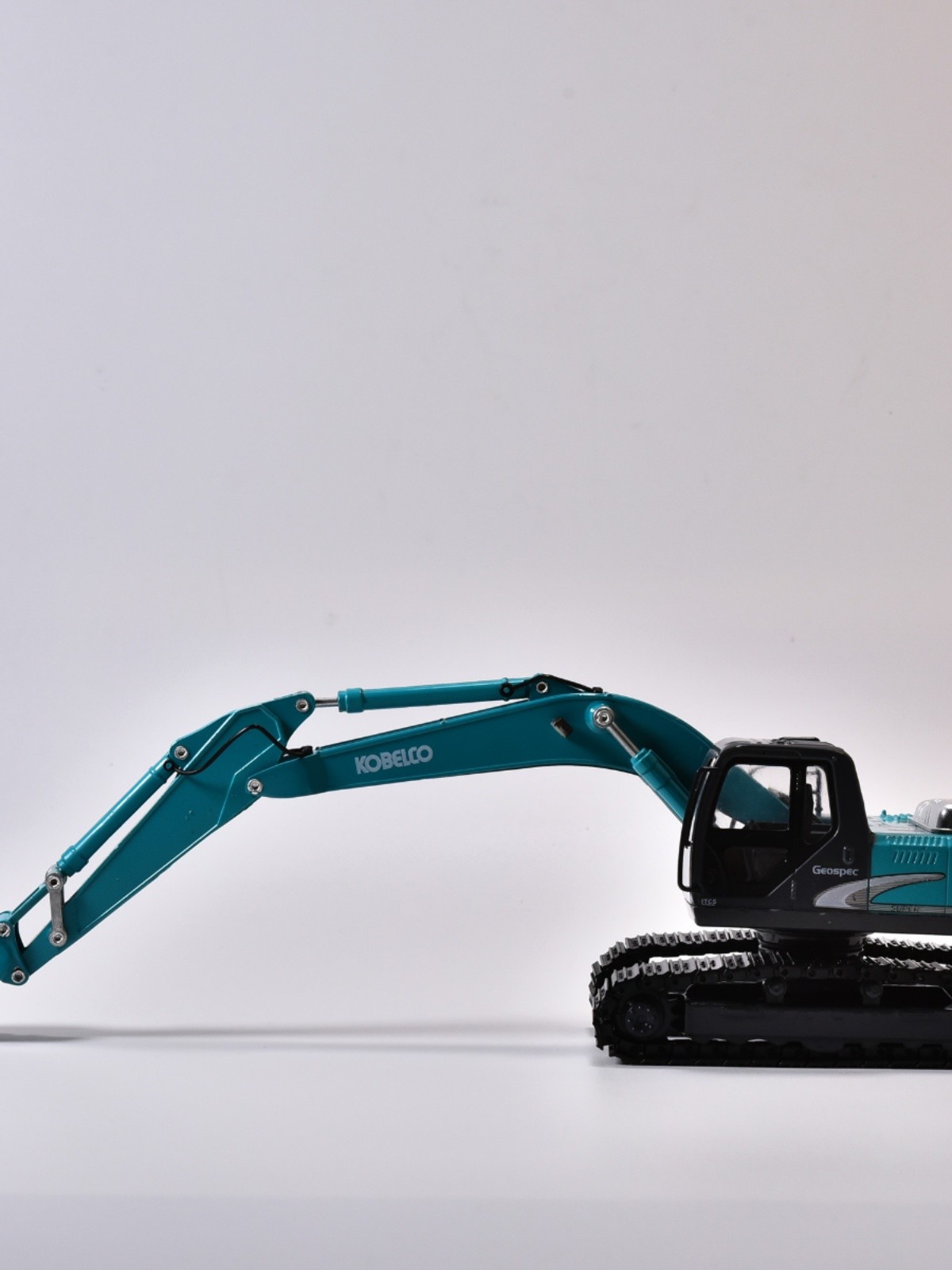 Shen Steel SK200 Excavator Model KOBELCO Original Simulation Metal Alloy Car Decoration Non-toys