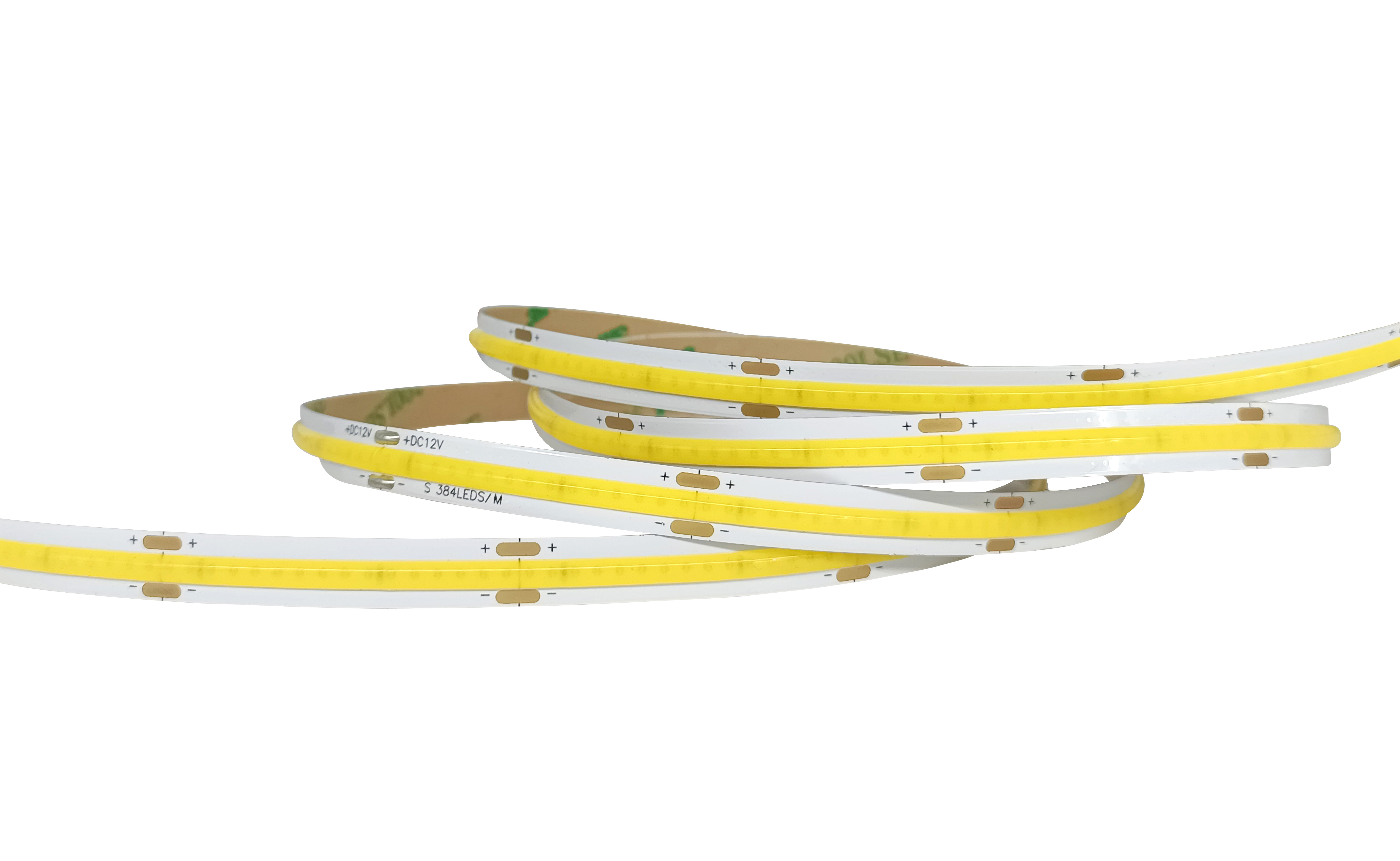 Outdoor Waterproof COB LED Strip Light monochrome COB LED Flexible Strip 5m/roll