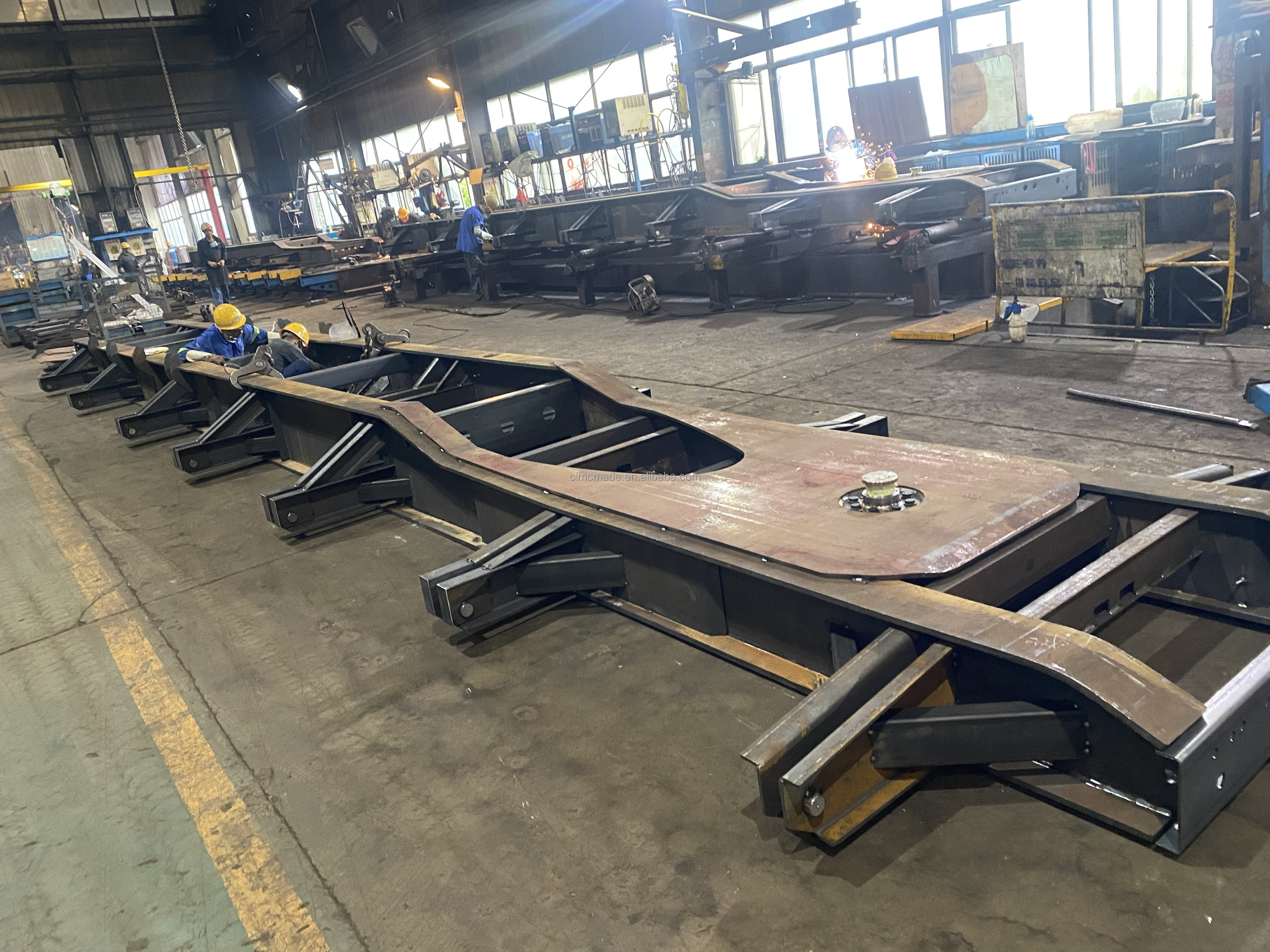 Electrophoresis and KTL Powder Coating Semi Trailer for Customized Heavy-Duty Cargo