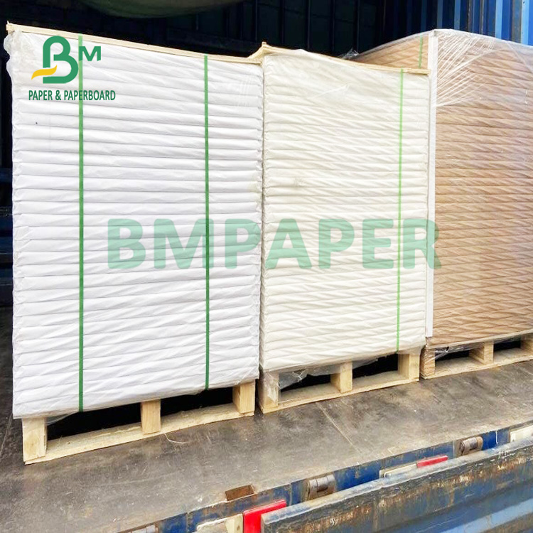 50gsm 53gsm 460mm X650mm White Offset Paper For Leaflts  No Dusty 