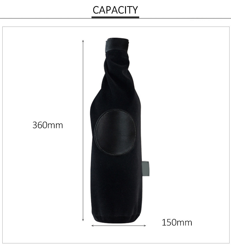Insulated Reusable Champagne Bottle Cooler Sleeve