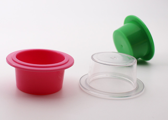 10g Disposable Small Round Plastic Containers For Aqua Silk Mask Packaging