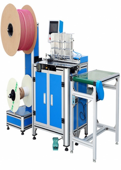 520mm 1ph Semi Auto Double Loop Wire Binding Machine Nanbo Brand