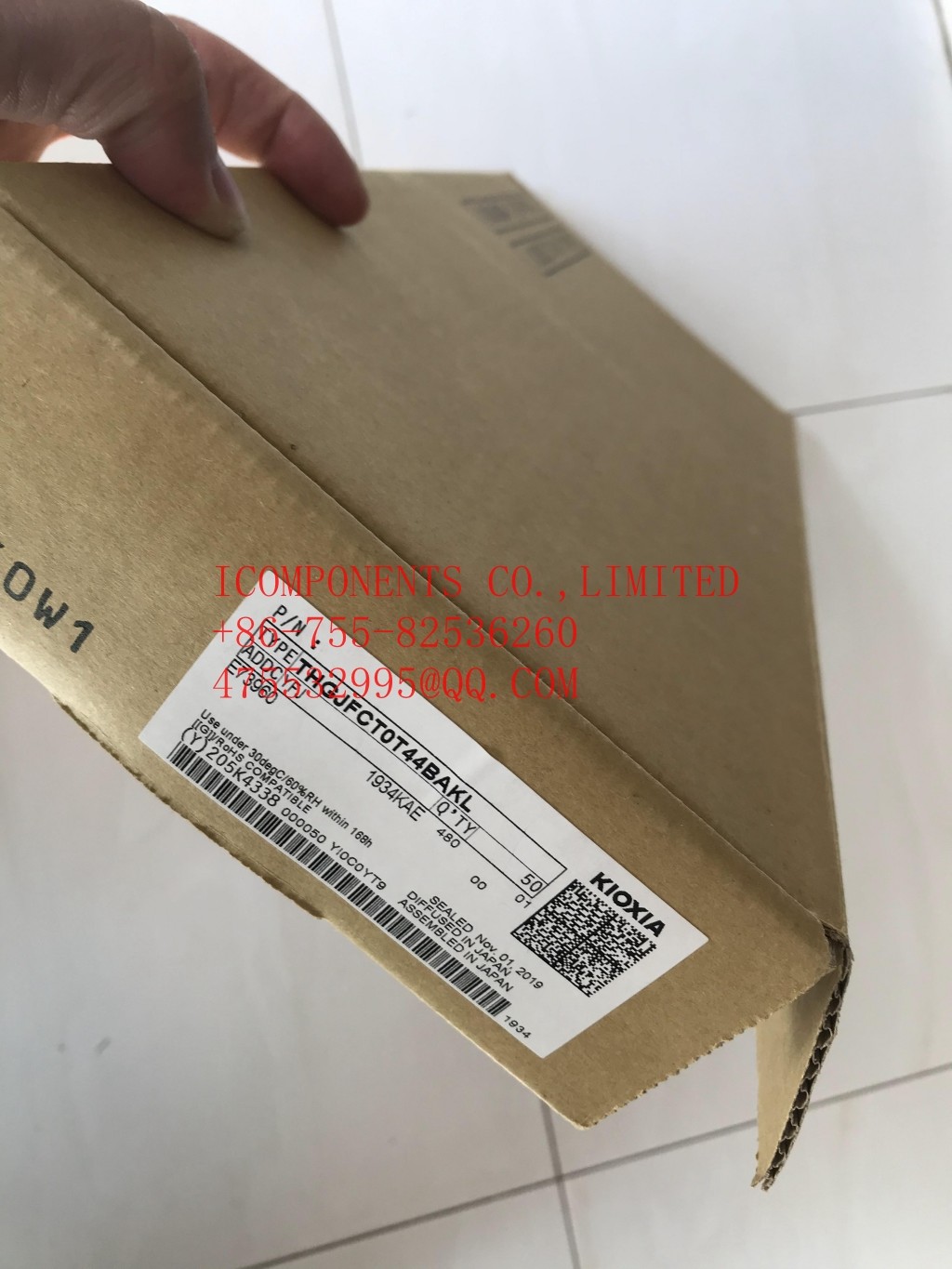 THGBMHT0C8LBAIG KIOXIA FLASH - NAND (MLC) Memory IC 128Gb (16G x 8) eMMC