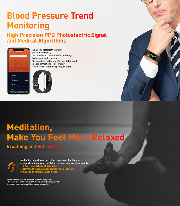 Smart Band Oled Touch Screen ECG Sensor Smartwatch