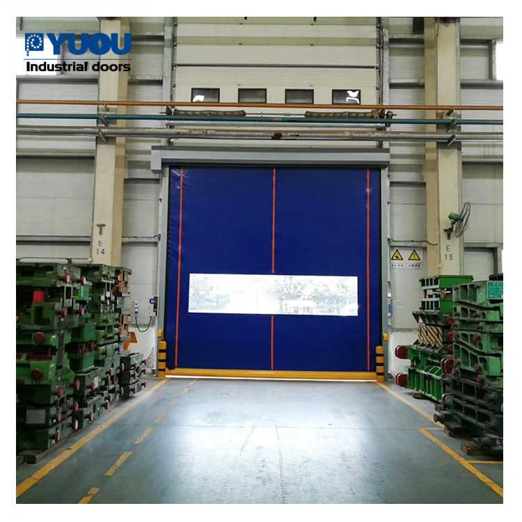 Warehouse High Speed Roller Shutter Door 1.5M/S Speed Vertical 6000mm Width 480V