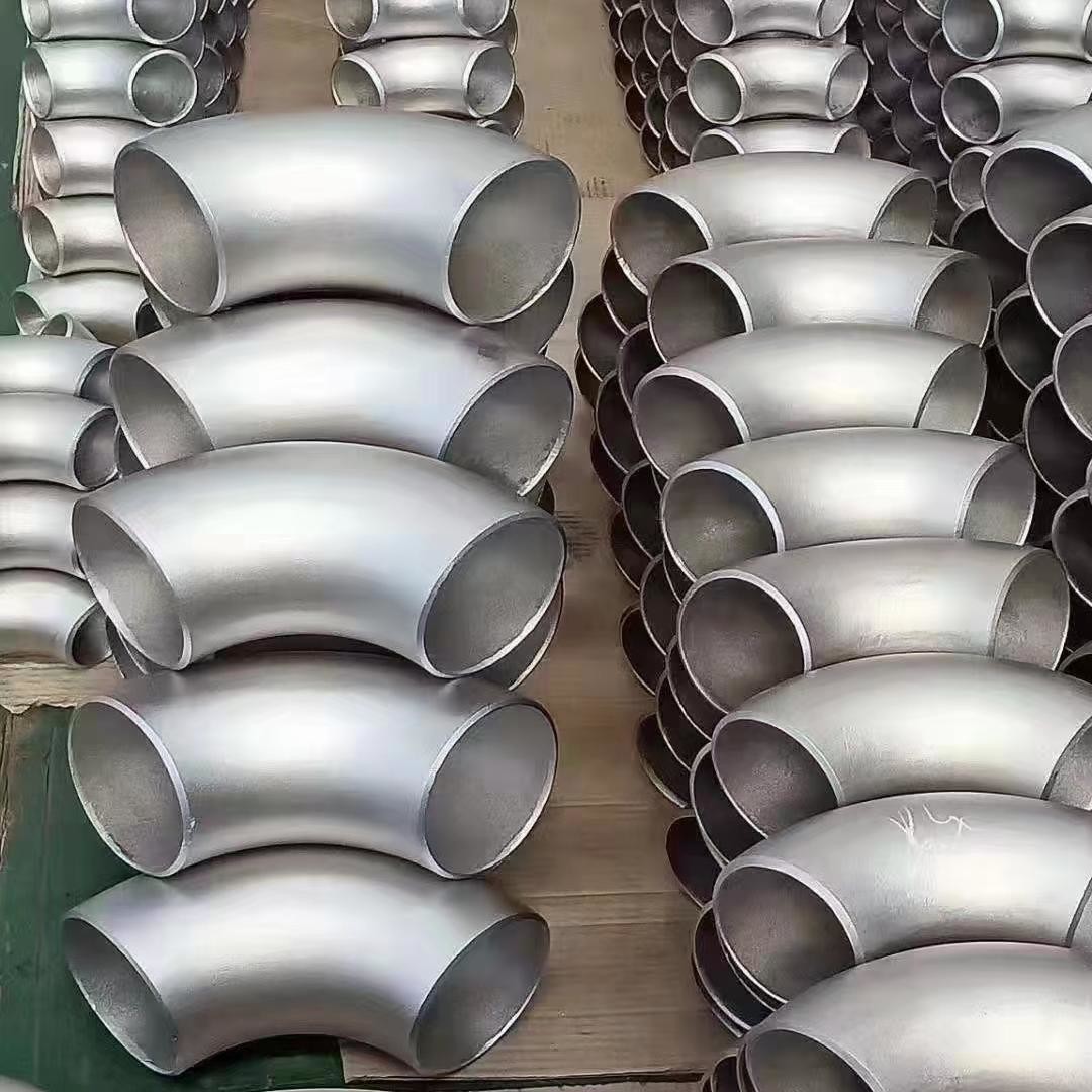 Long Radius Bend Butt Welding Pipe Fittings Carbon Steel BW Elbow A420 WPL6 1 1/2" SCH40