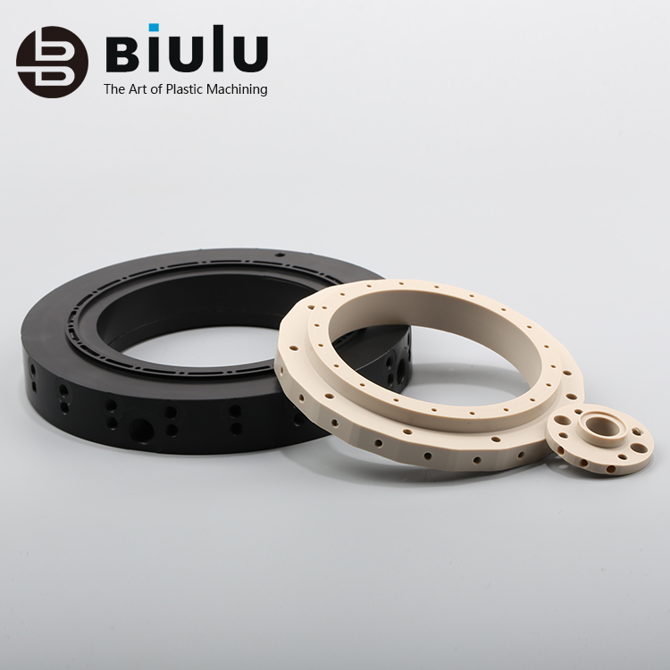 ACRYLIC PP PE Precision Plastic Machining Milling Cnc Machined Parts