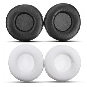 Buy cheap Round Leather Headphone Ear Covers , Thickness 2cm Headset Replacement Pads product