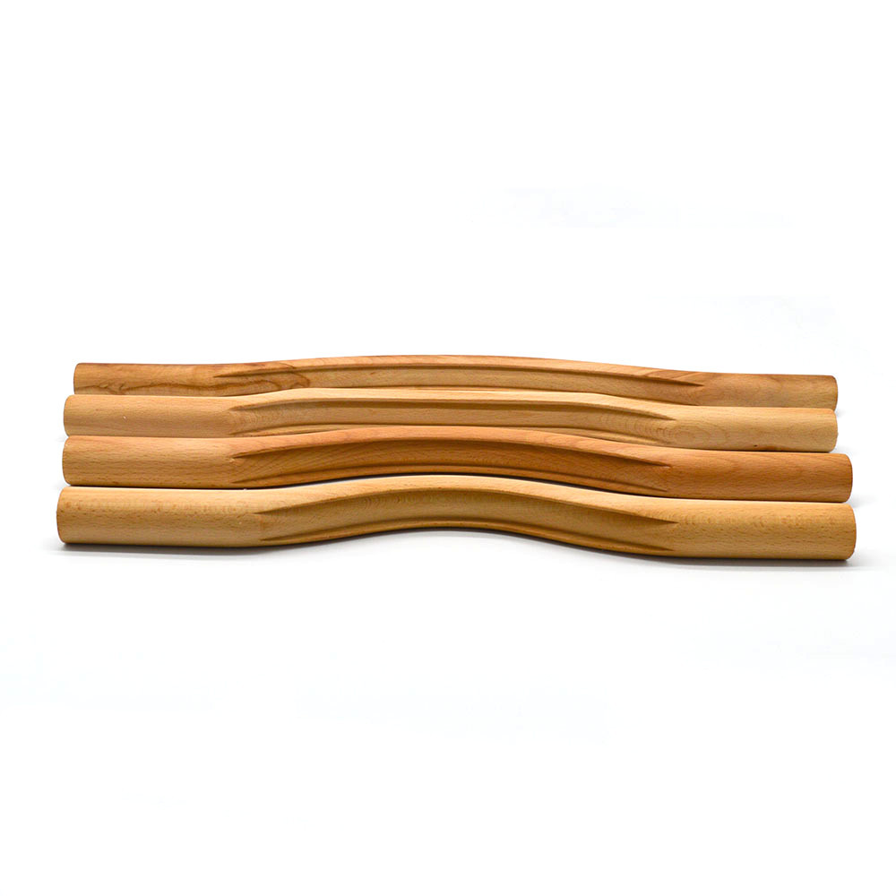 Full Body Therapy Gua Sha Wood Massage Tools Set 4 In 1 Deep Scraping