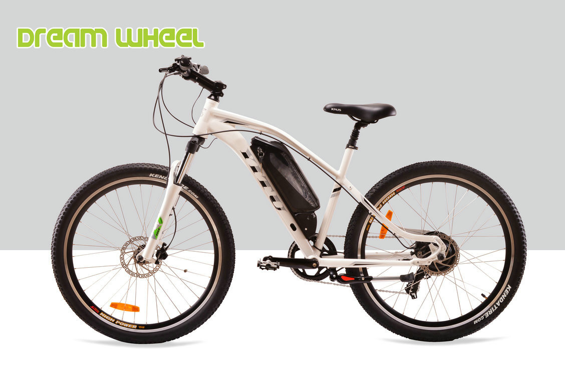 7 Speed 27.5" Electric Mountain Bicycle , 36V 10.4Ah Battery Operated Mountain Bikes