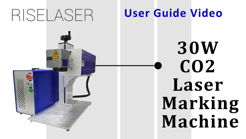RF Metal Co2 Laser Tube 30W For Laser Marking Engraving Machine