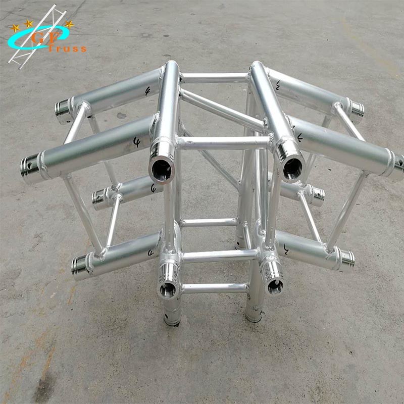 220*220mm Multi Aluminum Truss Corner Box Spigot Bolt Type