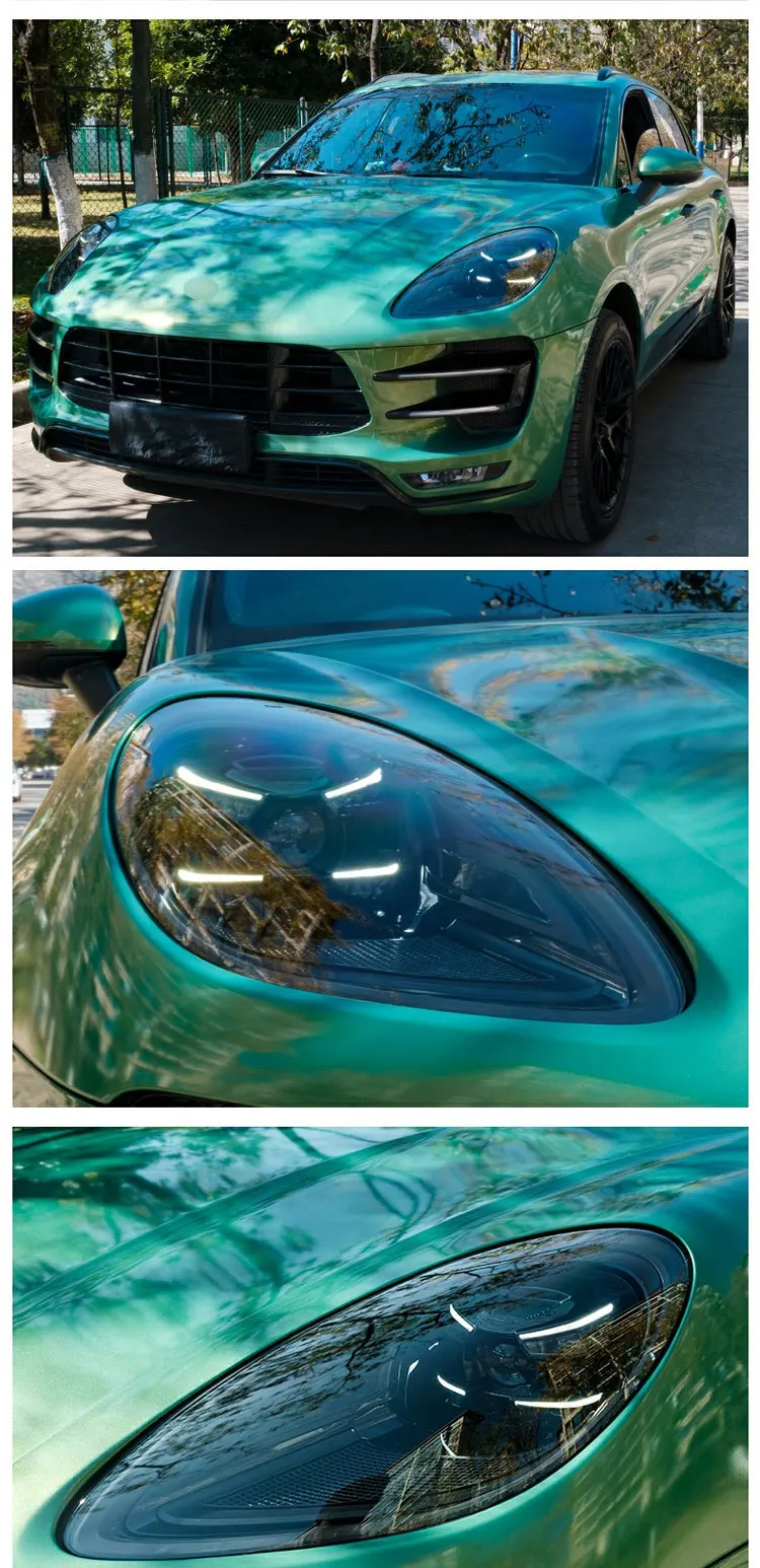 Car LED Headlights For Porsche Macan 2014-2022 Upgrade New 2023 Plug And Play Matrix Led Laser Day Running Lights