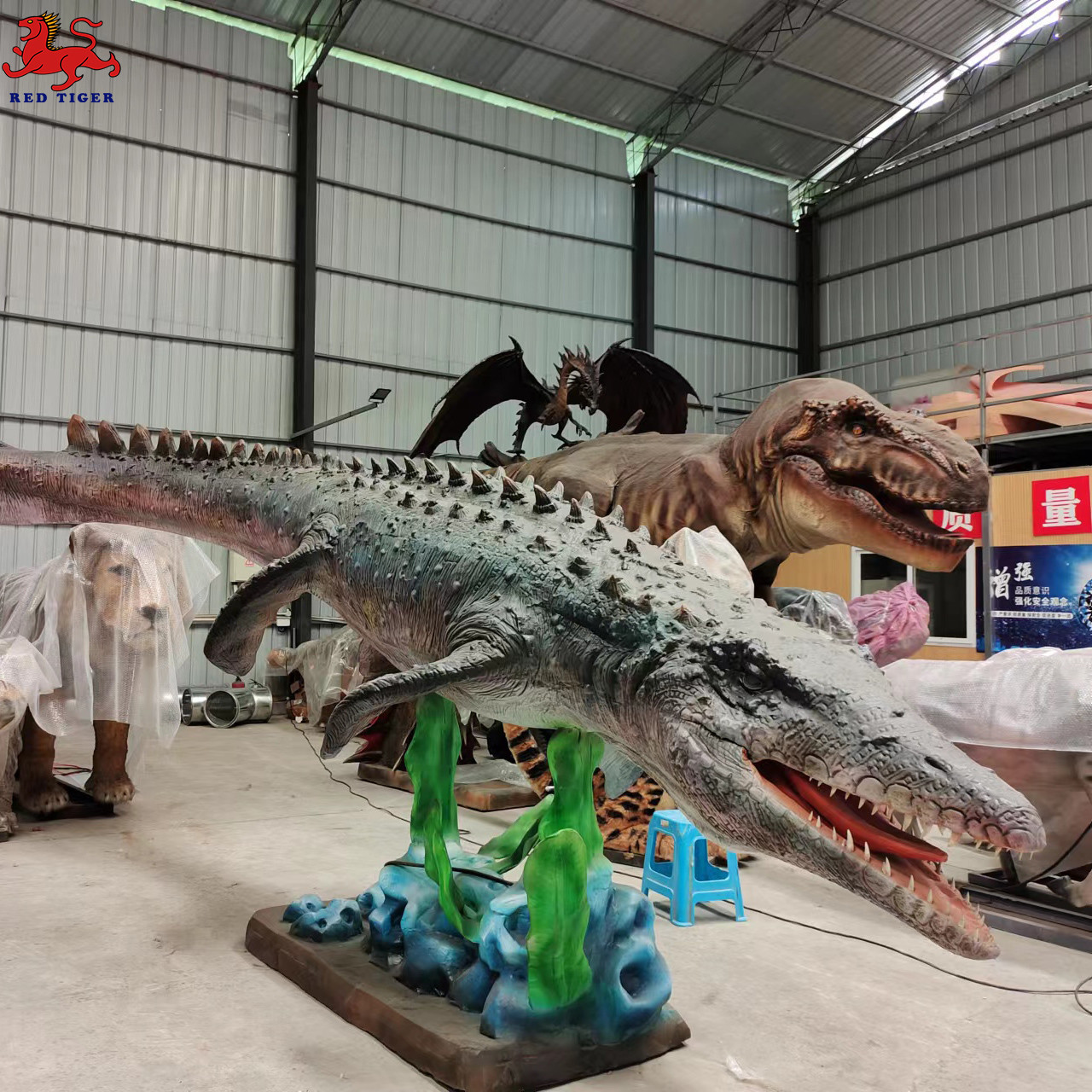 Handmade Realistic Model Animatronic Ocean Creatures With Movement And Sound