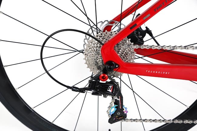 TWITTER factory carbon fiber road bike R10 22 speed disc brake 700c 25c
