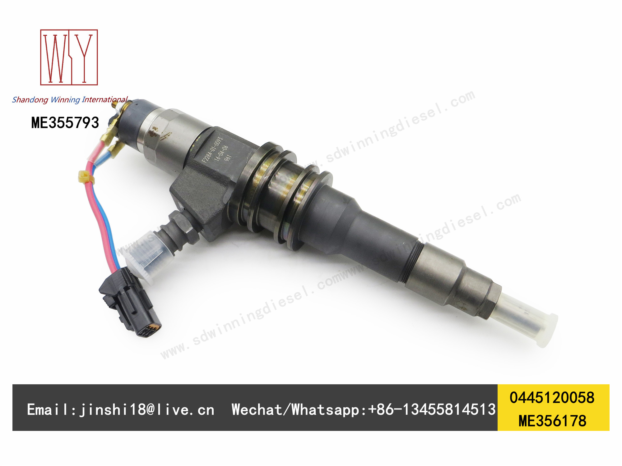 HIGH QUALITY AND BRAND NEW FUEL INJECTOR 0445120058, ME356178, ME355793, ME 356178, ME 355793