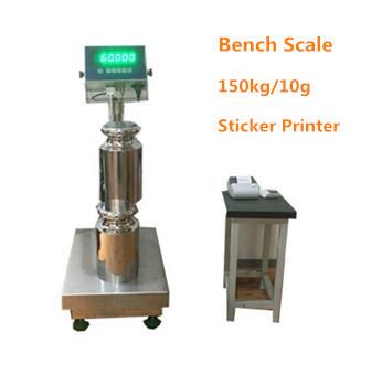 WF4050 platform scale 150kg/10g 50g Industry STAINLESS STEEL Weighing bench