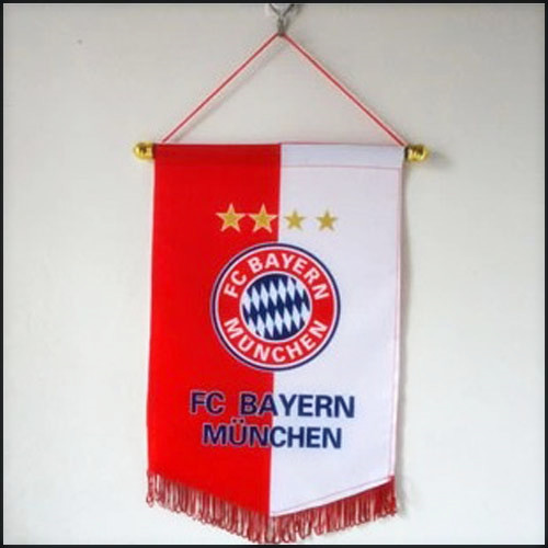 Promotion Customed Hand/Club Flag printed logo
