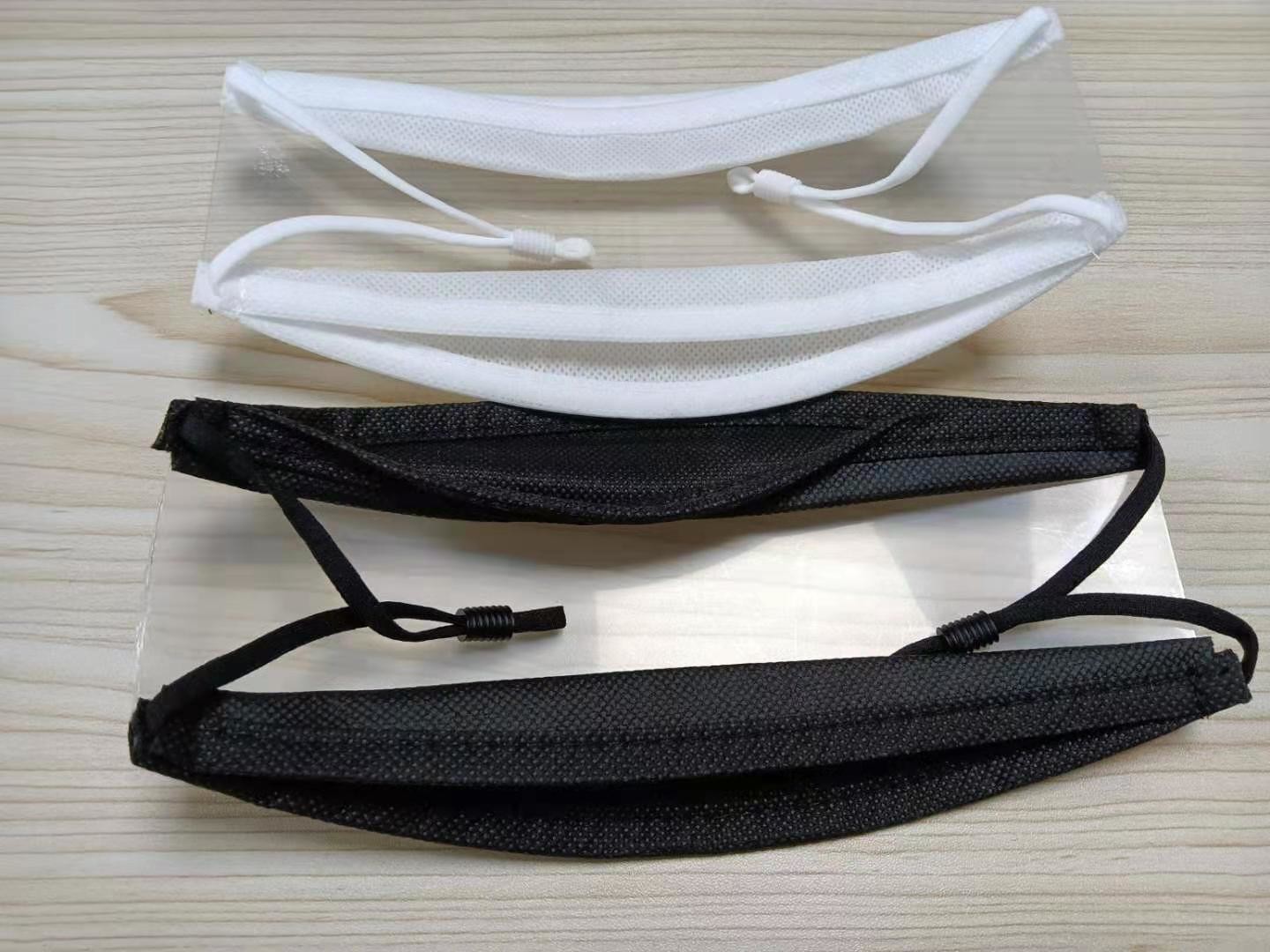 Printable Cotton Lip Reading Face Mask Transparent Window Visible Mouth Face Mask
