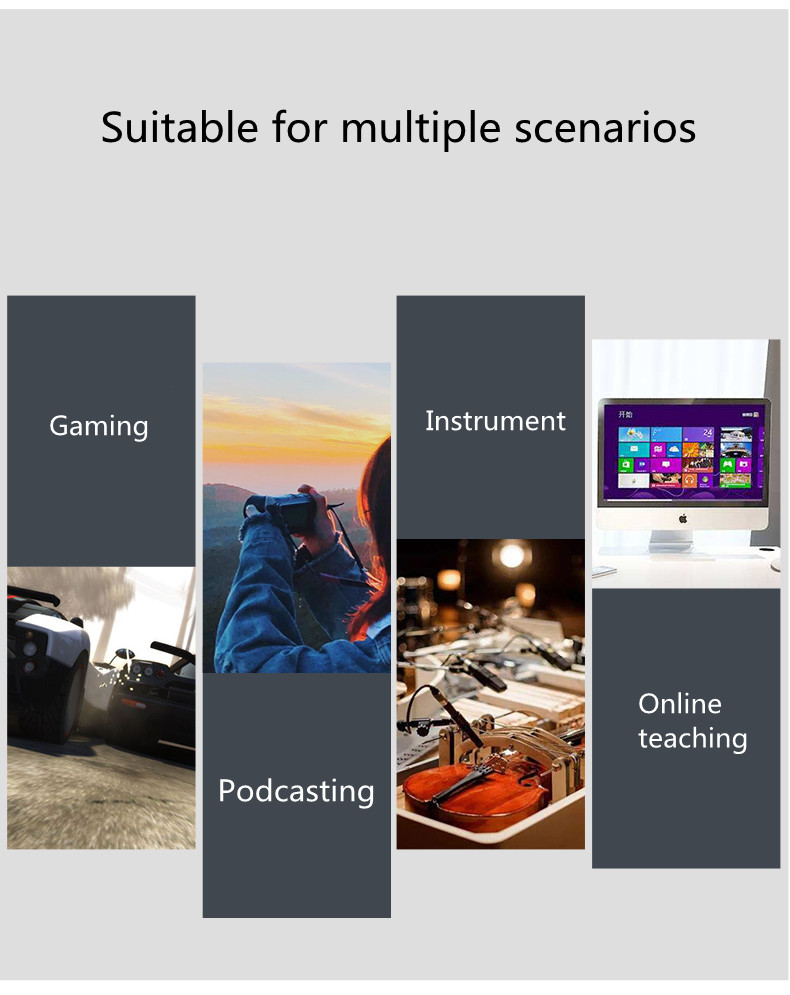 Dynamic Gaming IPhone USB Microphone Laptop Tiktok Karaoke Microphone