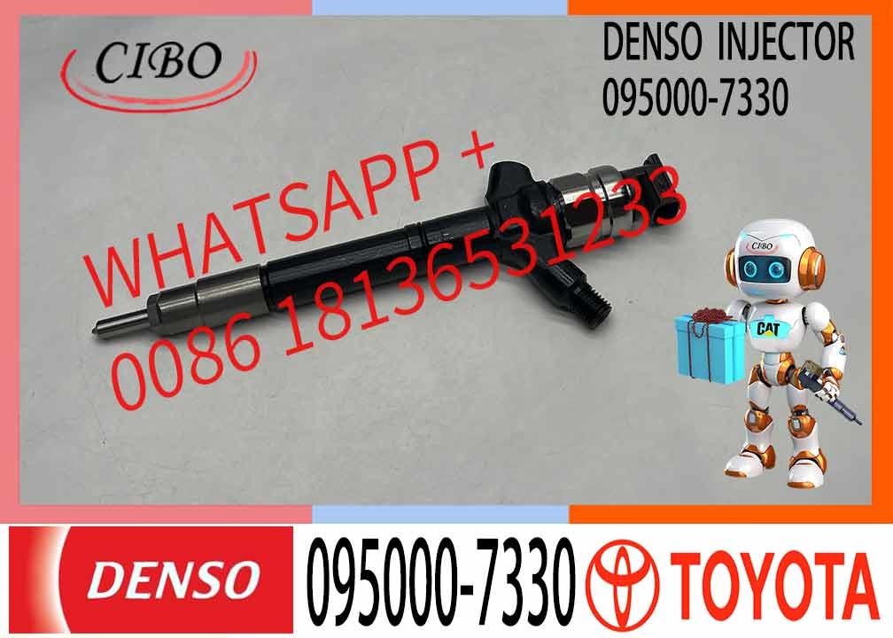 High Quality Common Rail Injector 095000-7330 095000-7680 095000-7690 for 1VD Diesel Nozzle Assembly