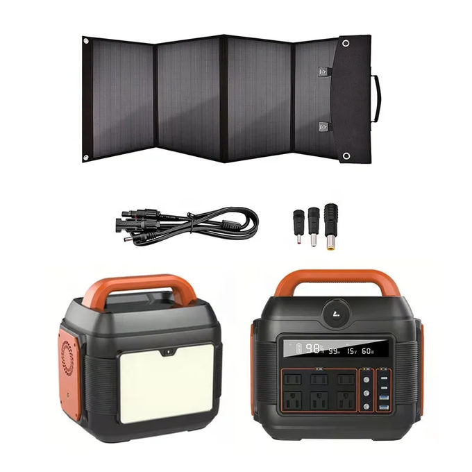 576wh Solar Power Bank Supply 600w Lithium Battery For Power Outages Portable Power Supply 5