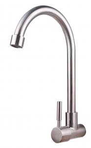 China single hot  faucet and long neck kitchen faucet  hot water  faucet on sale