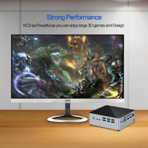 KC3-I7 7500U Intel Core Mini PC Continuous Production Fast Network Connecting