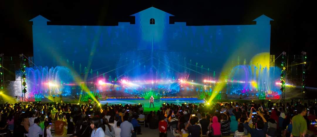 Vietnam Show Water Dancing Fountain Musical Signal Control