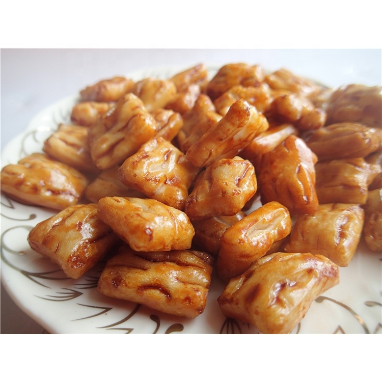 Baked Oriental Rice Snacks E160c Japanese Salty Rice Crackers